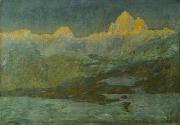 Ivan Grohar Triglavsko pogorje France oil painting artist